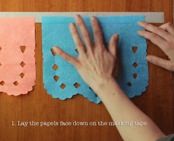 Dia de los Muertos or Day of the Dead how to make paper picado tutorial