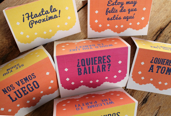 day of the dead vocabulary printable signs