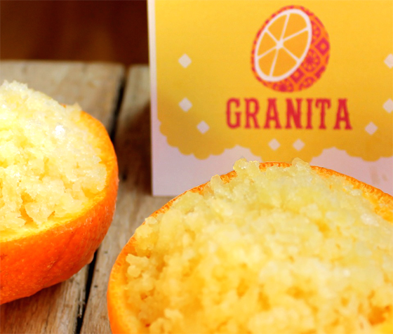 How to make Mexican orange granita for a Day of the Dead recipe!