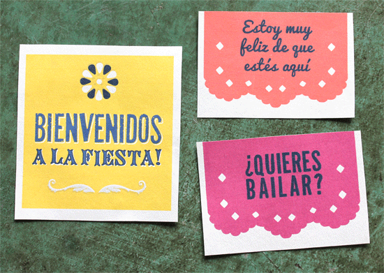 Day of the dead or dia de los muertos - Vocabulary printables for parties Day of the dead or dia de los muertos - Vocabulary printables for parties