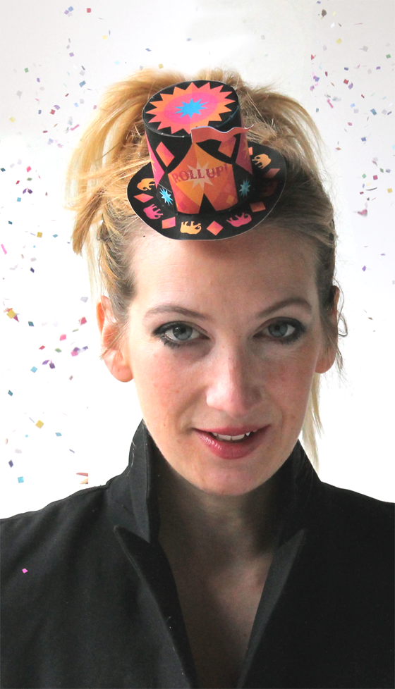 Ellen Deakin: Craft creator mini Circus top hat template to make!