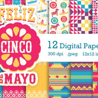 Cinco de Mayo digital scrapbooking