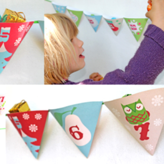 Advent Calendar Garland