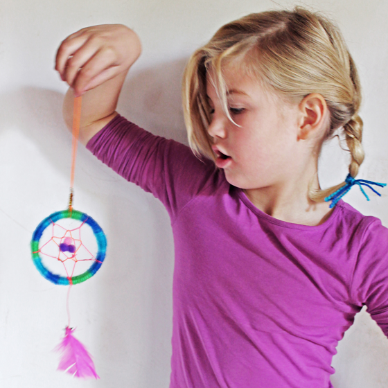 mini dreamcatcher craft ideas instructions