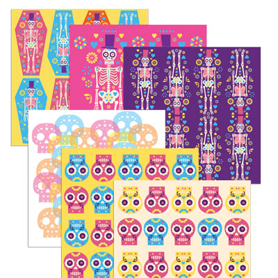 Inspired by the wonderful imagery and colors of Mexico’s Dia de los Muertos Inspired by the wonderful imagery and colors of Mexico’s Dia de los Muertos