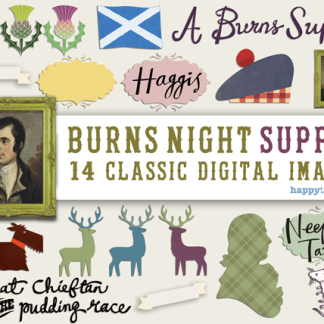 14 Burns night scrapbooking images