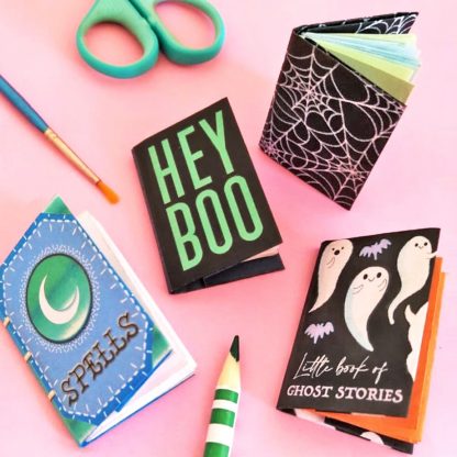 4-mini-books-fun-Halloween-diy craft templates