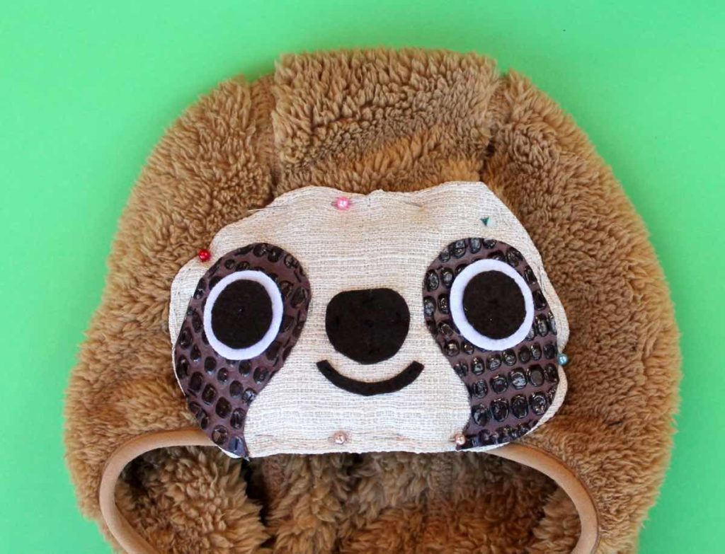 5-hoody-sloth-steps-by-step instructions