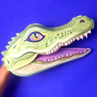 Crocodile Puppet hand puppet PDF
