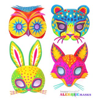 Haz tus propias máscaras Alebrije
