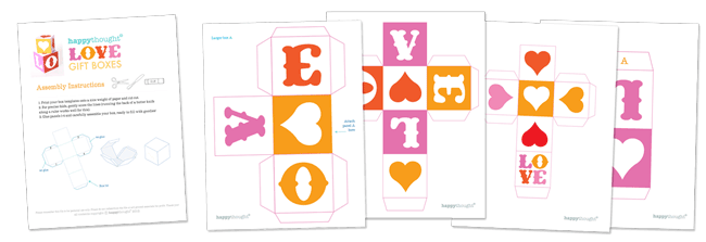 i love gift box template - Perfect for housing special gifts or for party favors! i love gift box template - Perfect for housing special gifts or for party favors!