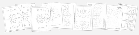 9 stylish papel picado template patterns to make and display!