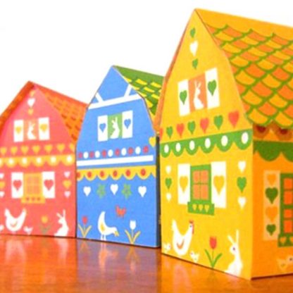 DIY Easter Barnyard Gift boxes