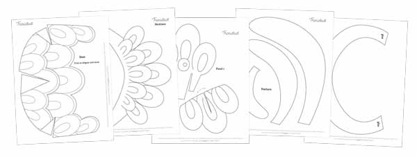 Feel the carnival spirit with this stunning DIY paper headpiece for carnivals, dress-up and play!
