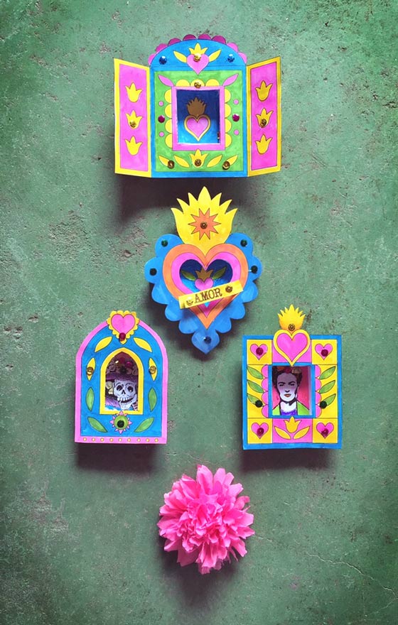 DIY activity ideas: Shadow box frame templates!