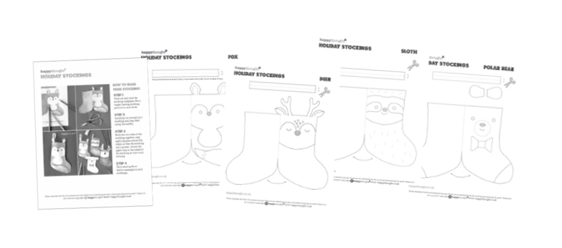 Make your own Christmas stocking