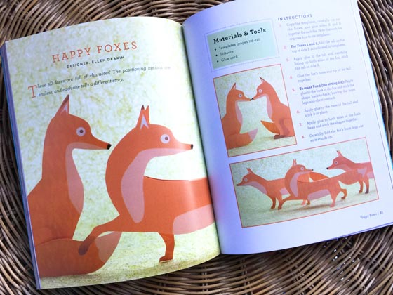 Easy projects for kids: Paper craft foxes! Easy projects for kids: Paper craft foxes!