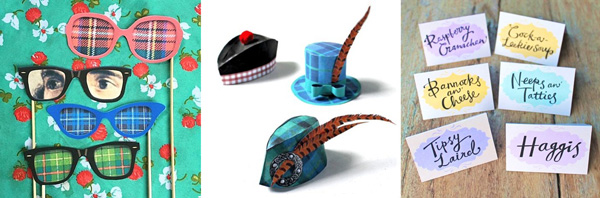 Burns night paper hats, photo props and printable food signs! Burns night paper hats, photo props and printable food signs!
