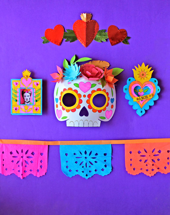 4 Dia de los Muertos activities for class or homeschool!