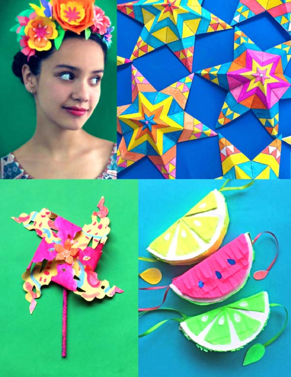 Ideas y tutoriales fáciles para actividades manuales de Cinco de Mayo en clases