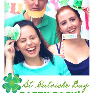 Easy St Patrick's Day party props and decorations!