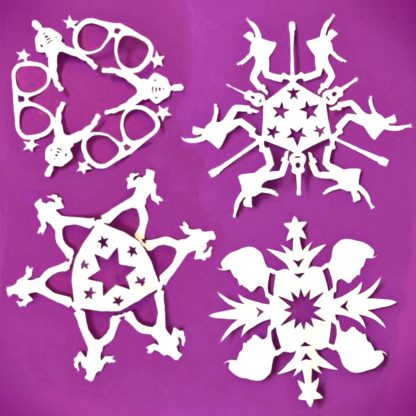 elvis-snowflaketemplates to make