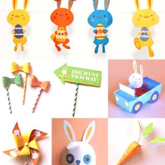 15 Easter Bunny printables