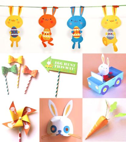15 Easter Bunny printables
