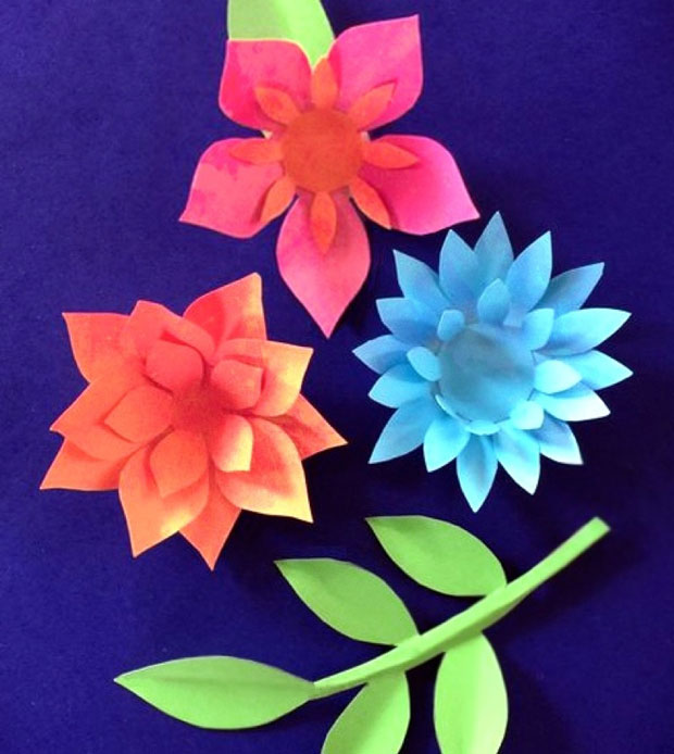 Ideas and inspiration for a Day of the Dead celebration How to make your own DIY flowers for art projects
