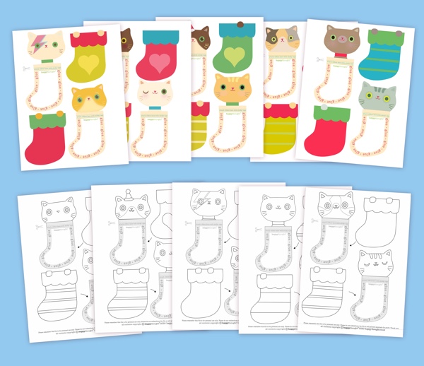 kittens garland PDF templates to download and make instantly kittens-garland-templates-download and make instantly