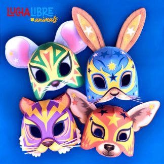 DIY animal lucha libre mask tutorial