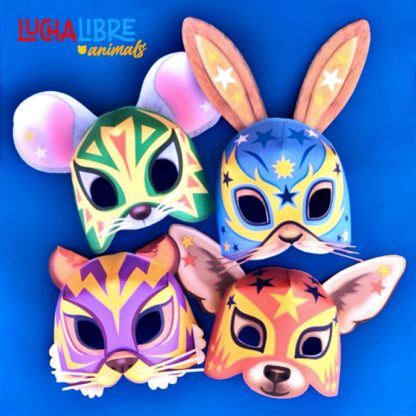 DIY animal lucha libre mask tutorial