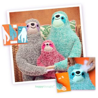 make a sloth plushie diy craft tutorial 2023