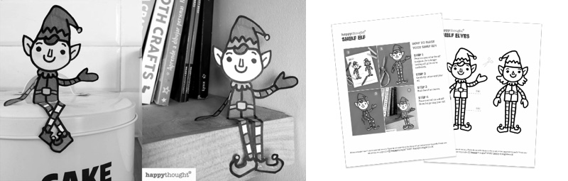 Templates to make elf on a shelf