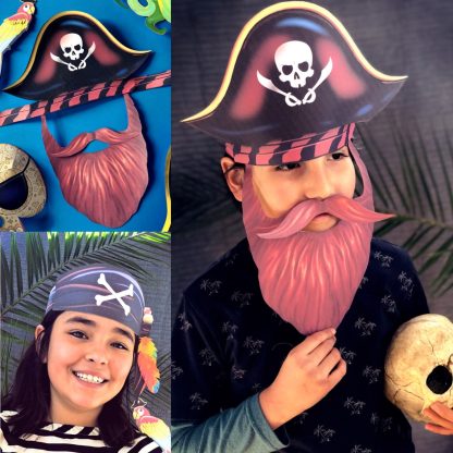 Pirate dress up activity pack