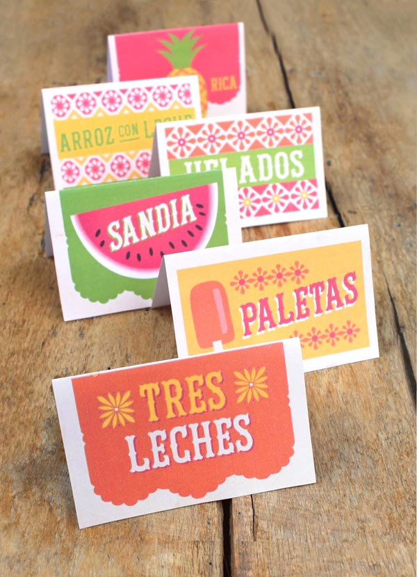 99 printable food and drink ideas for a Mexican themed event 99 printable food and drink ideas for a Mexican themed event