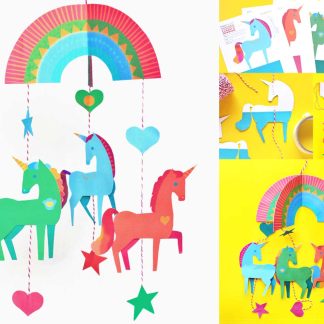 unicorn-mobile-printable-template