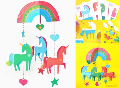 unicorn-mobile-printable-template