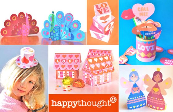 7 Valentines Day craft ideas, DIY decorations and templates!