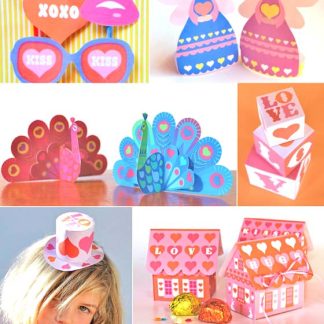 St Valentine's Day printable craft activity pack
